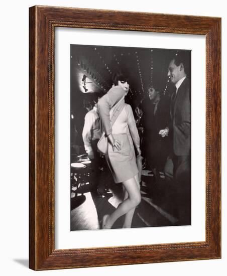 People Dancing During a Party-Carlo Bavagnoli-Framed Photographic Print