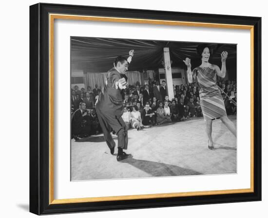 People Dancing the "Pachanga"-Yale Joel-Framed Photographic Print