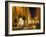 People Dining at Outside Restaurant, Rome, Lazio, Italy, Europe-Angelo Cavalli-Framed Photographic Print