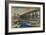 People Enjoying the Cool of Ryogoku Bridge-Keisai Eisen-Framed Giclee Print