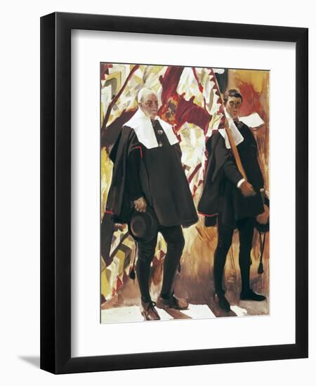 People from Roncal-Joaquín Sorolla y Bastida-Framed Premium Giclee Print