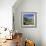 People Hiking Through Rocky Landscape of Les Calanques, Southern France-Markus Lange-Framed Photographic Print displayed on a wall