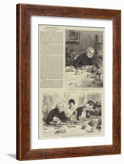 People I Have Met, the Rector-Frederick Barnard-Framed Premium Giclee Print