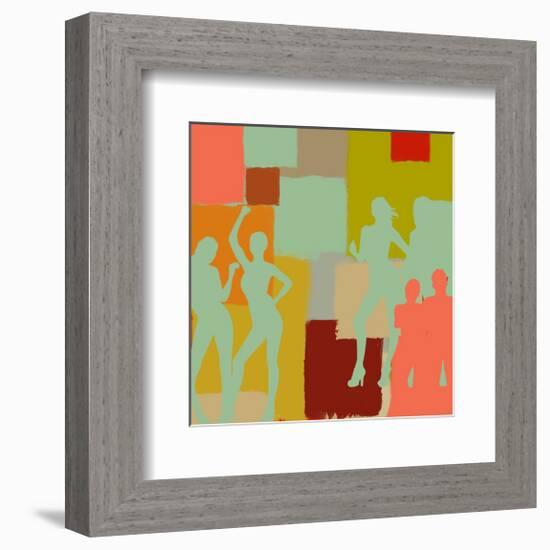 People II-Yashna-Framed Art Print