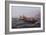 People in a Rowing Boat-Hans Andreas Dahl-Framed Giclee Print