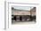 People in Front of Shops and under Metal Awning on Edisto Island, South Carolina, 1956-Walter Sanders-Framed Photographic Print