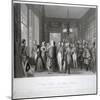 People in the The Audience Chamber in St James's Palace, Westminster, London, 1837-Harden Sidney Melville-Mounted Giclee Print