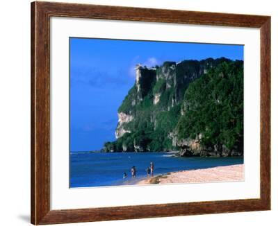 People In Water At Tumon Beach With Amantes Two Lovers Point Behind Tumon Guam Photographic Print John Elk Iii Art Com People In Water At Tumon Beach With Amantes Two Lovers Point Behind Tumon Guam Photographic Print John Elk Iii Art Com