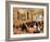 People Inside the Colonial Cafe in Nolita Neighbourhood, Manhattan, New York, USA-Yadid Levy-Framed Photographic Print