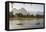 People Kayaking on the Nam Song River, Vang Vieng, Laos, Indochina, Southeast Asia, Asia-Yadid Levy-Framed Premier Image Canvas