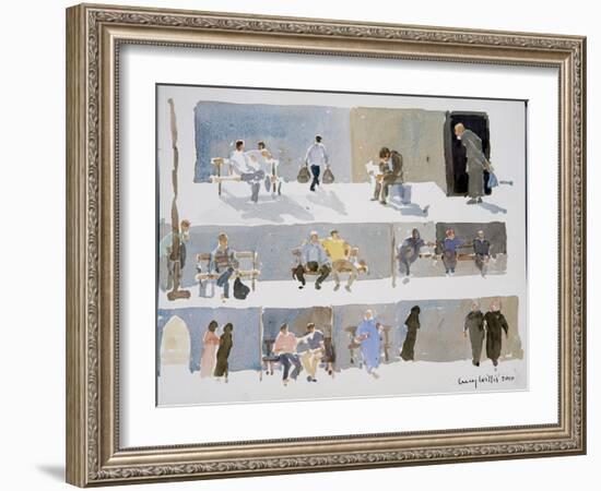 People of Aleppo, 2010-Lucy Willis-Framed Giclee Print