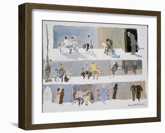 People of Aleppo, 2010-Lucy Willis-Framed Giclee Print