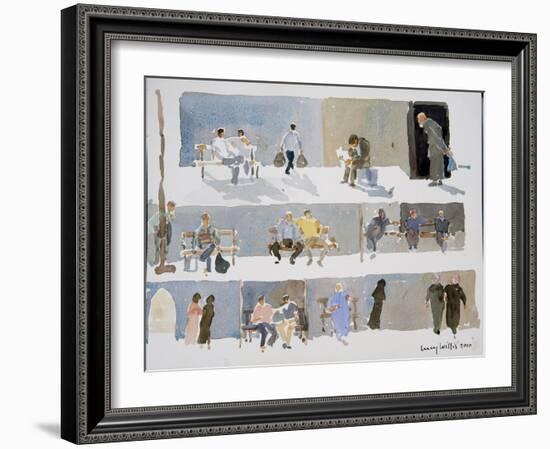 People of Aleppo, 2010-Lucy Willis-Framed Giclee Print