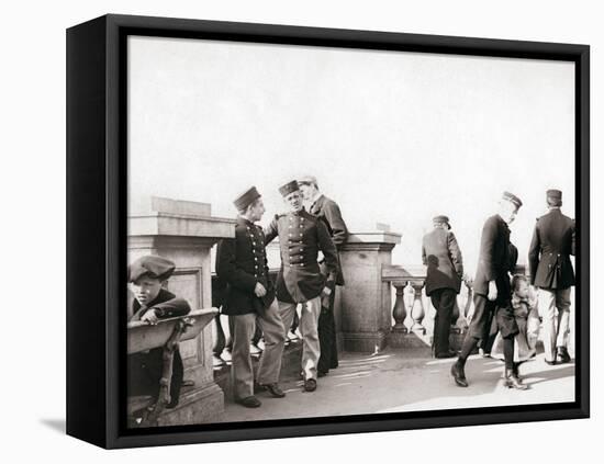 People of Antwerp, 1898-James Batkin-Framed Premier Image Canvas