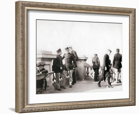 People of Antwerp, 1898-James Batkin-Framed Photographic Print