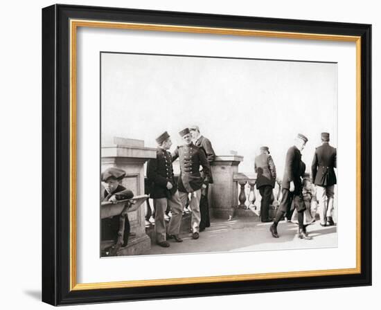 People of Antwerp, 1898-James Batkin-Framed Photographic Print