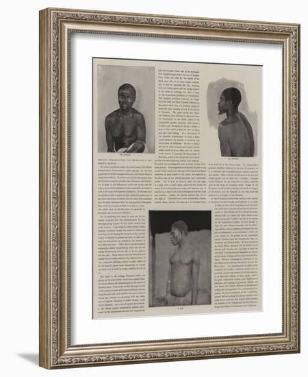 People of British Central Africa-Harry Hamilton Johnston-Framed Giclee Print