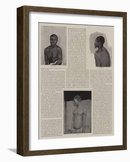 People of British Central Africa-Harry Hamilton Johnston-Framed Giclee Print