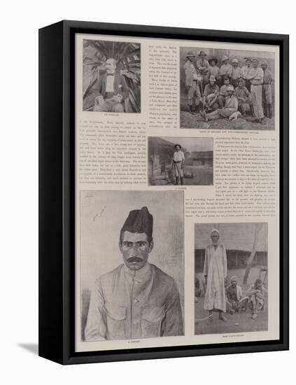 People of British Central Africa-Harry Hamilton Johnston-Framed Premier Image Canvas