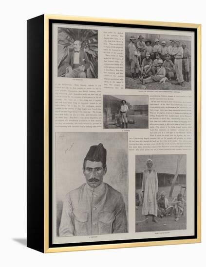 People of British Central Africa-Harry Hamilton Johnston-Framed Premier Image Canvas