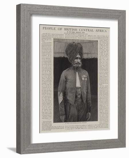 People of British Central Africa-Harry Hamilton Johnston-Framed Giclee Print