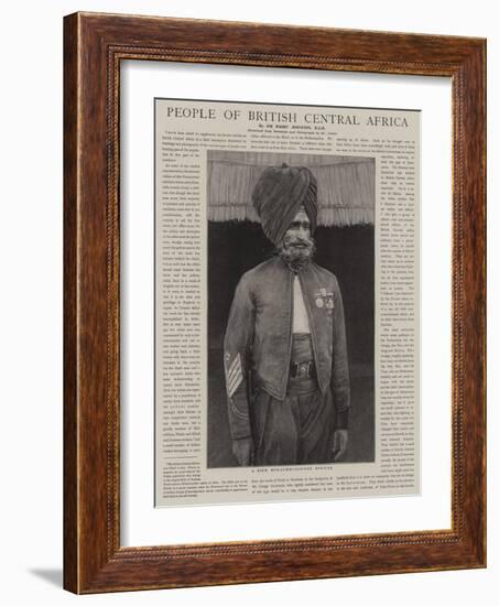 People of British Central Africa-Harry Hamilton Johnston-Framed Giclee Print