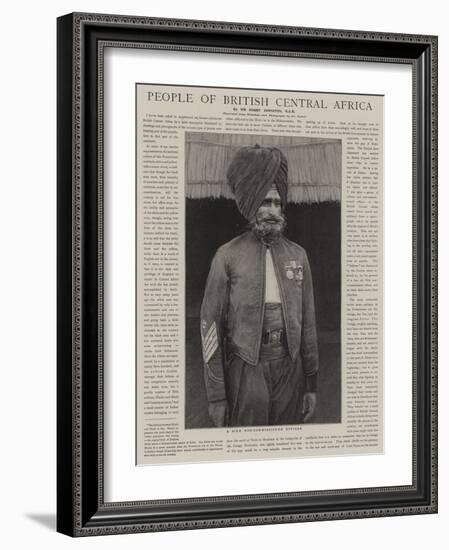 People of British Central Africa-Harry Hamilton Johnston-Framed Giclee Print