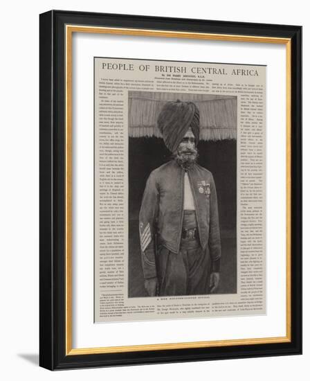 People of British Central Africa-Harry Hamilton Johnston-Framed Giclee Print