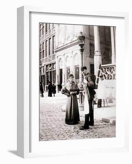 People of Brussels, 1898-James Batkin-Framed Photographic Print