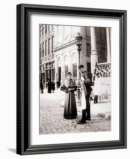 People of Brussels, 1898-James Batkin-Framed Photographic Print