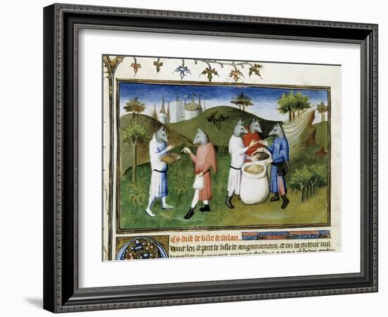 People of Cynocephalus of Andaman - by the Master of Egerton-null-Framed Photographic Print