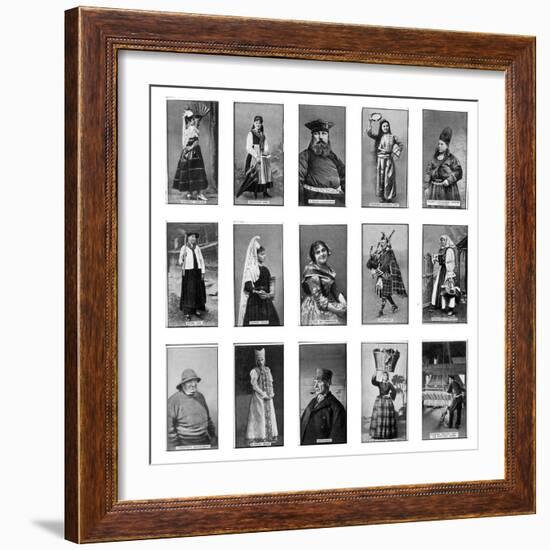 People of Europe, 1922-English School-Framed Giclee Print