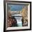 People on a Bridge Over the River Lech and Lechfall, a Man Made Fall-Alex Saberi-Framed Photographic Print