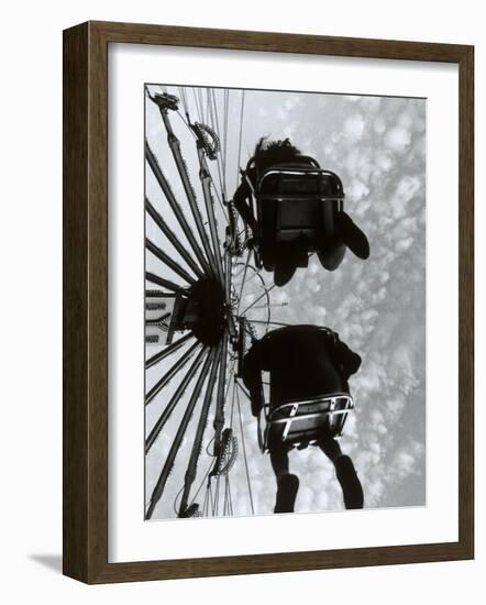 People on a Ride-Henry Horenstein-Framed Photographic Print