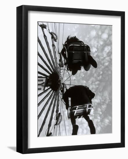 People on a Ride-Henry Horenstein-Framed Photographic Print