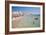 People on Beach in Spain-Felipe Rodriguez-Framed Photographic Print