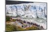 People on Walkway at Perito Moreno Glaciar, Argentina-Matthew Williams-Ellis-Mounted Photographic Print