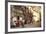 People Outside a Cafe on Ile De La Cite, Paris, France, Europe-Julian Elliott-Framed Photographic Print