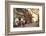 People Outside a Cafe on Ile De La Cite, Paris, France, Europe-Julian Elliott-Framed Photographic Print