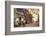 People Outside a Cafe on Ile De La Cite, Paris, France, Europe-Julian Elliott-Framed Photographic Print