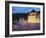 People Outside Temple of the Tooth (Sri Dalada Maligawa) at Dusk, Kandy, Sri Lanka-Ian Trower-Framed Photographic Print