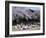 People Partying Under Cherry Blossoms, Shinjuku Park, Shinjuku, Tokyo, Honshu, Japan-null-Framed Photographic Print