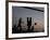 People Play Soccer at a Camp Set Up for Earthquake Survivors Left Homeless in Port-Au-Prince-null-Framed Photographic Print