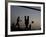 People Play Soccer at a Camp Set Up for Earthquake Survivors Left Homeless in Port-Au-Prince-null-Framed Photographic Print