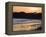 People Playing Football on the Beach at La Libertad, Pacific Coast, El Salvador, Central America-Christian Kober-Framed Premier Image Canvas