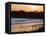 People Playing Football on the Beach at La Libertad, Pacific Coast, El Salvador, Central America-Christian Kober-Framed Premier Image Canvas