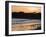 People Playing Football on the Beach at La Libertad, Pacific Coast, El Salvador, Central America-Christian Kober-Framed Photographic Print
