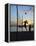 People Playing Volley Ball on White Beach at Sunset, Boracay, Philippines-Ian Trower-Framed Premier Image Canvas