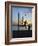 People Playing Volley Ball on White Beach at Sunset, Boracay, Philippines-Ian Trower-Framed Photographic Print