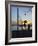 People Playing Volley Ball on White Beach at Sunset, Boracay, Philippines-Ian Trower-Framed Photographic Print